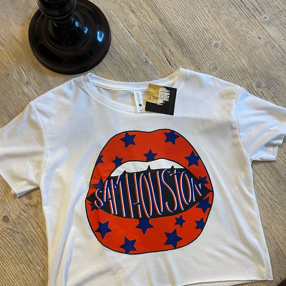 Sam Houston State University crop-brand new SHSU size medium